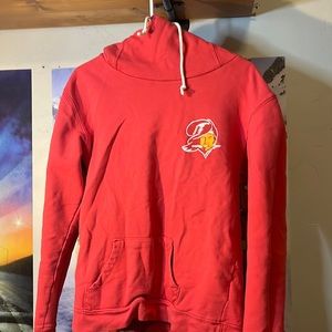 Red vintage hoodie